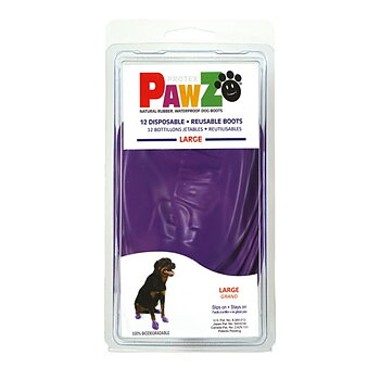 Skor Pawz Hund 12 antal Purpur Storlek L