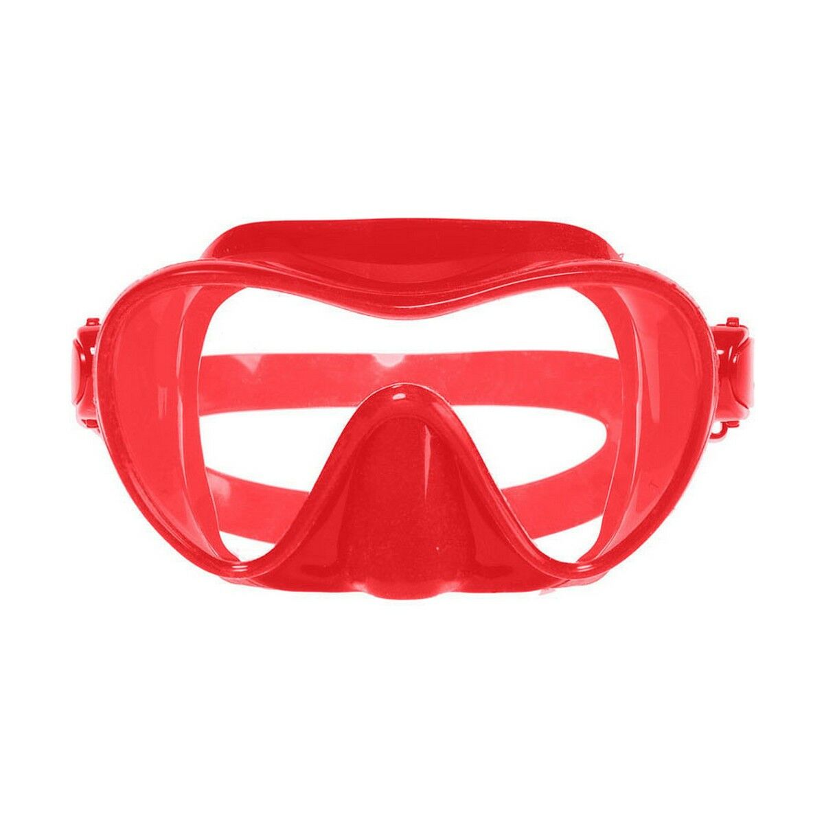 Dykmask Röd Silikon Vuxna - 2