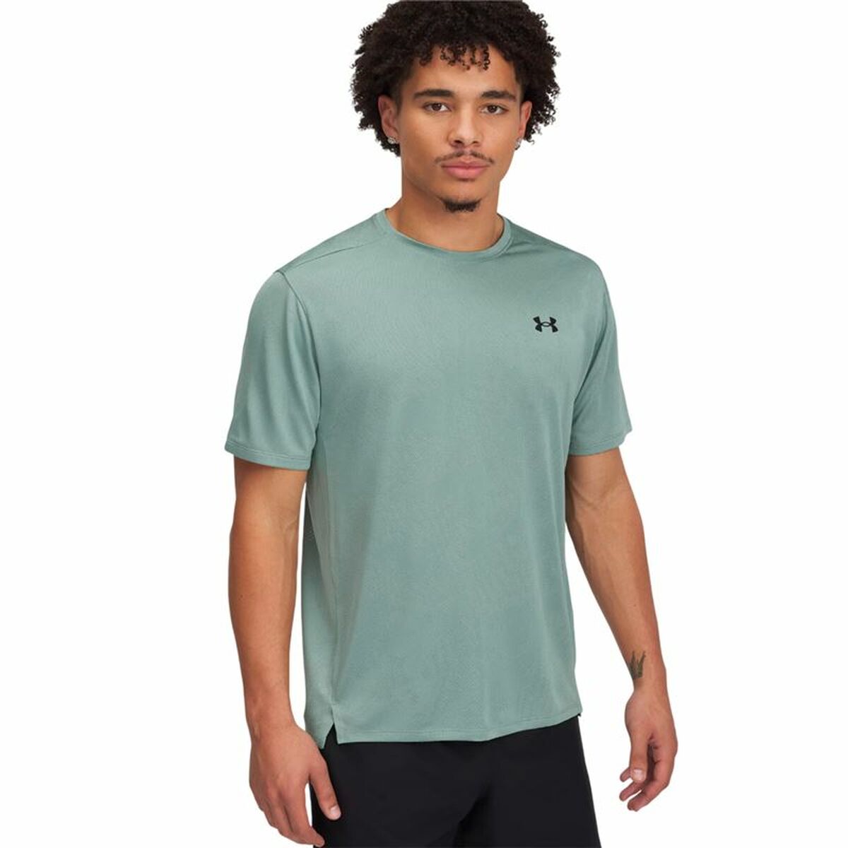 T-shirt med kortärm Herr Under Armour Tech Blå