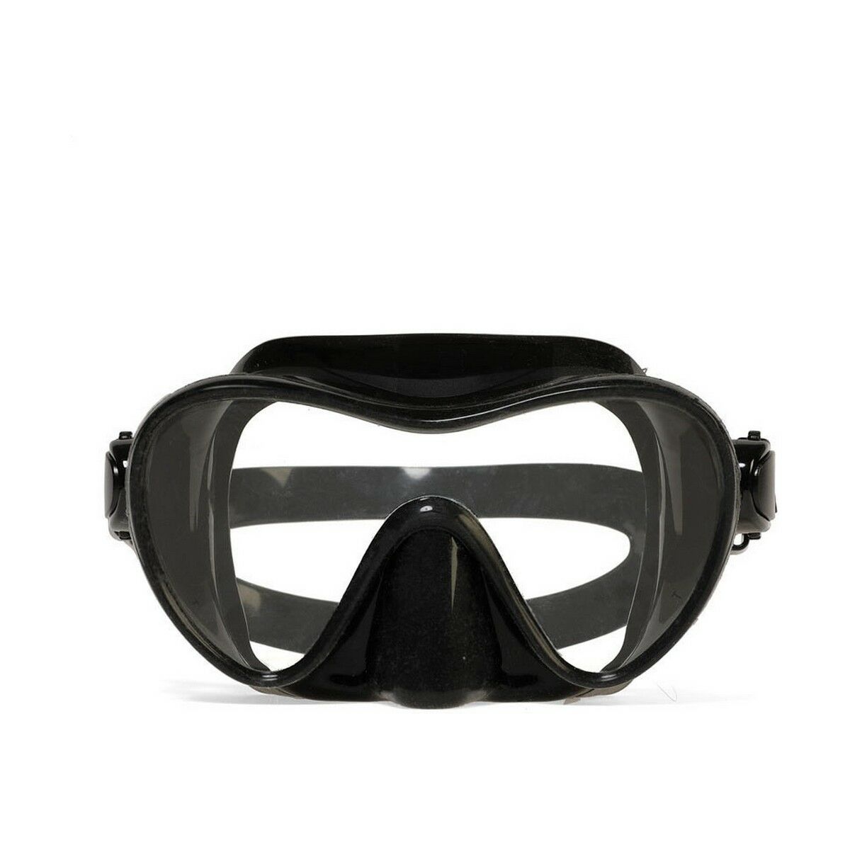 Dykmask Svart Silikon Vuxna - 2