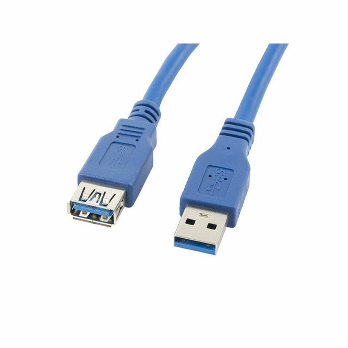 Skarvsladd USB Lanberg CA-US3E-10CC-0018-B Blå 1,8 m (1 antal) (1,8 m) - 2