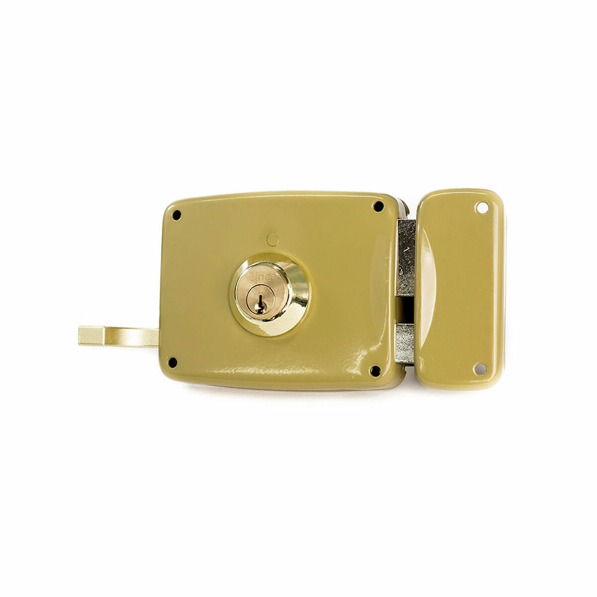 Bultlås Lince 5125a-95125ahe08d Stål Höger 80 mm Att lägga ovanpå - 2
