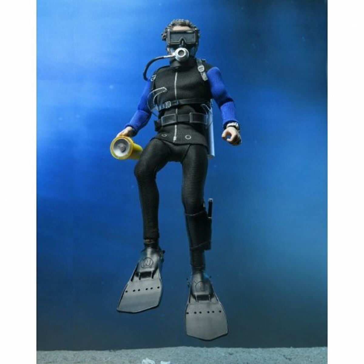 Actionfigurer Neca Jaws Hooper Shark Cage Modern - 4