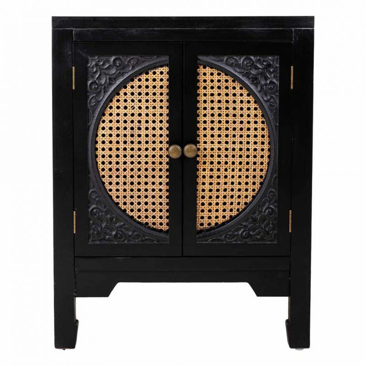 Nattduksbord Alexandra House Living Svart 36 x 65 x 50 cm - 5