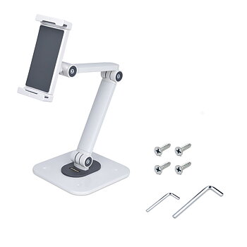 Hållare till Läsplatta Startech ADJ-TABLET-STAND-W Vit