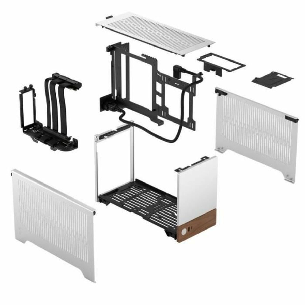 ATX Semitorn Fractal FD-C-TER1N-02 Silvrig - 3