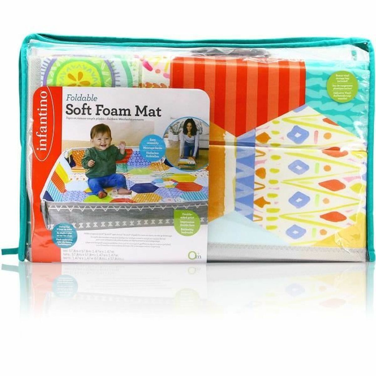 Lekplats Infantino 150 x 150 cm Multicolour Hopfällbar - 5