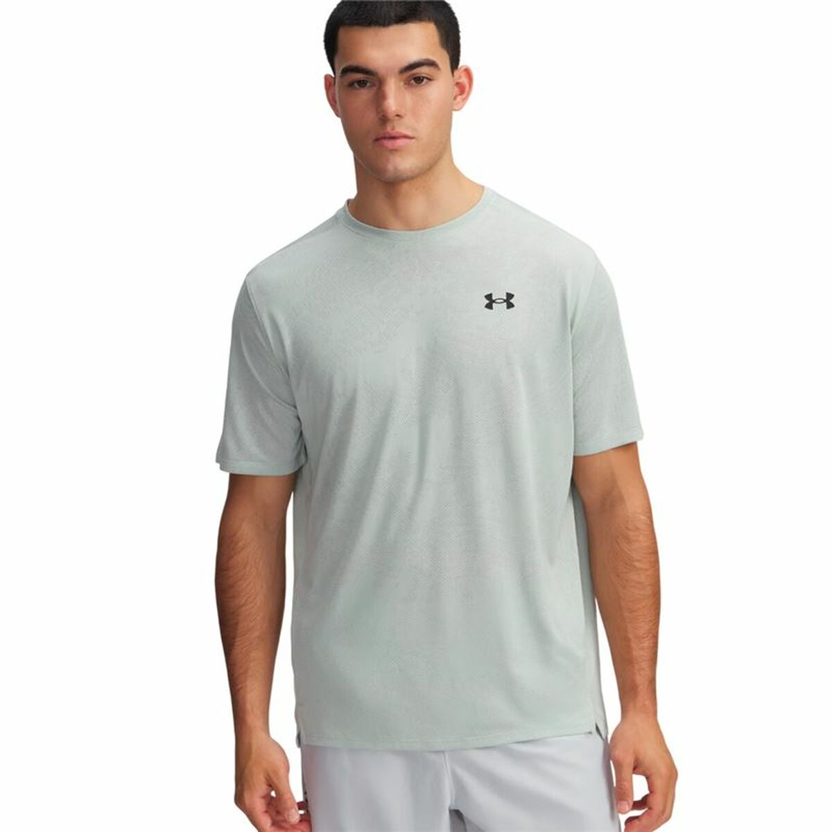 T-shirt med kortärm Herr Under Armour Tech Blå