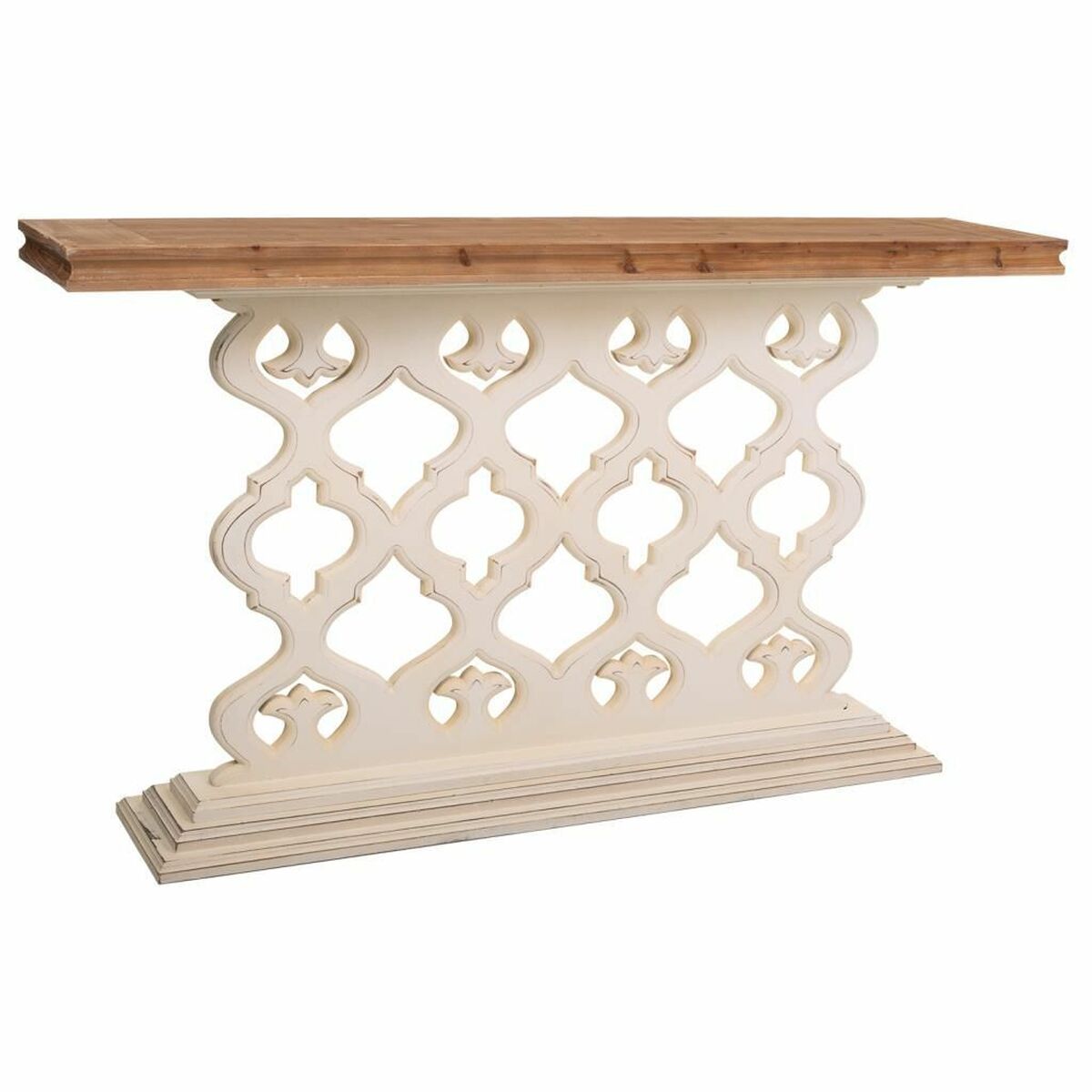Mottagare Alexandra House Living Vit 30 x 78 x 142 cm