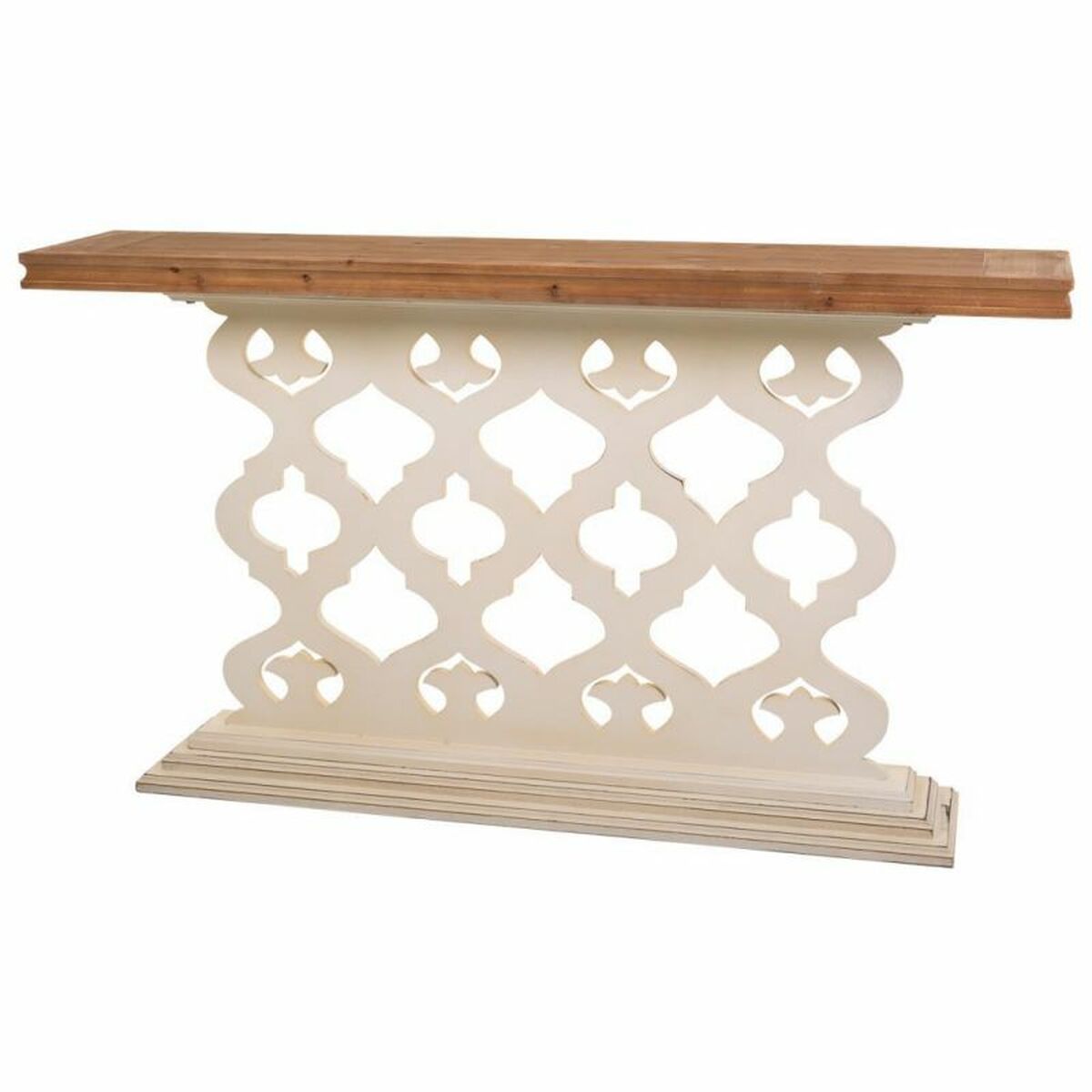 Mottagare Alexandra House Living Vit 30 x 78 x 142 cm - 4