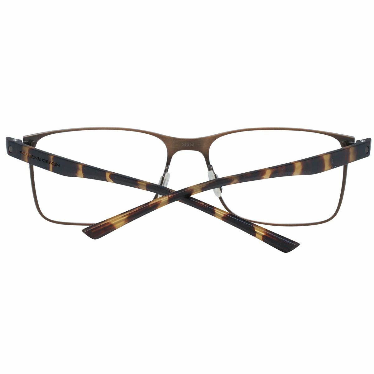Glasögonbågar Porsche Design P8346-55E Brun Ø 55 mm - 3