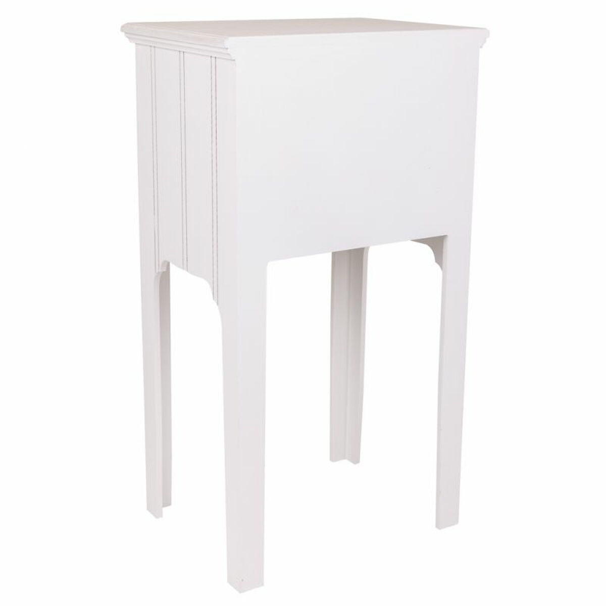 Nattduksbord Alexandra House Living Vit 28 x 69 x 38 cm - 6