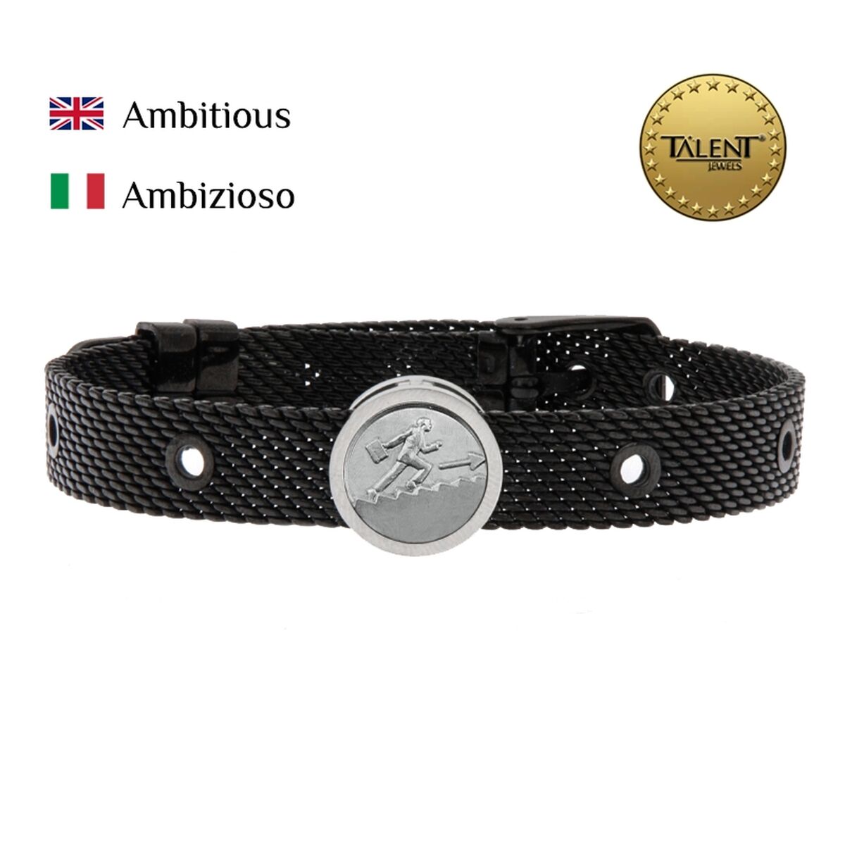 Unisexarmband Ambitious Talent Jewels TJA-5-02-03-2-235 Svart - 2