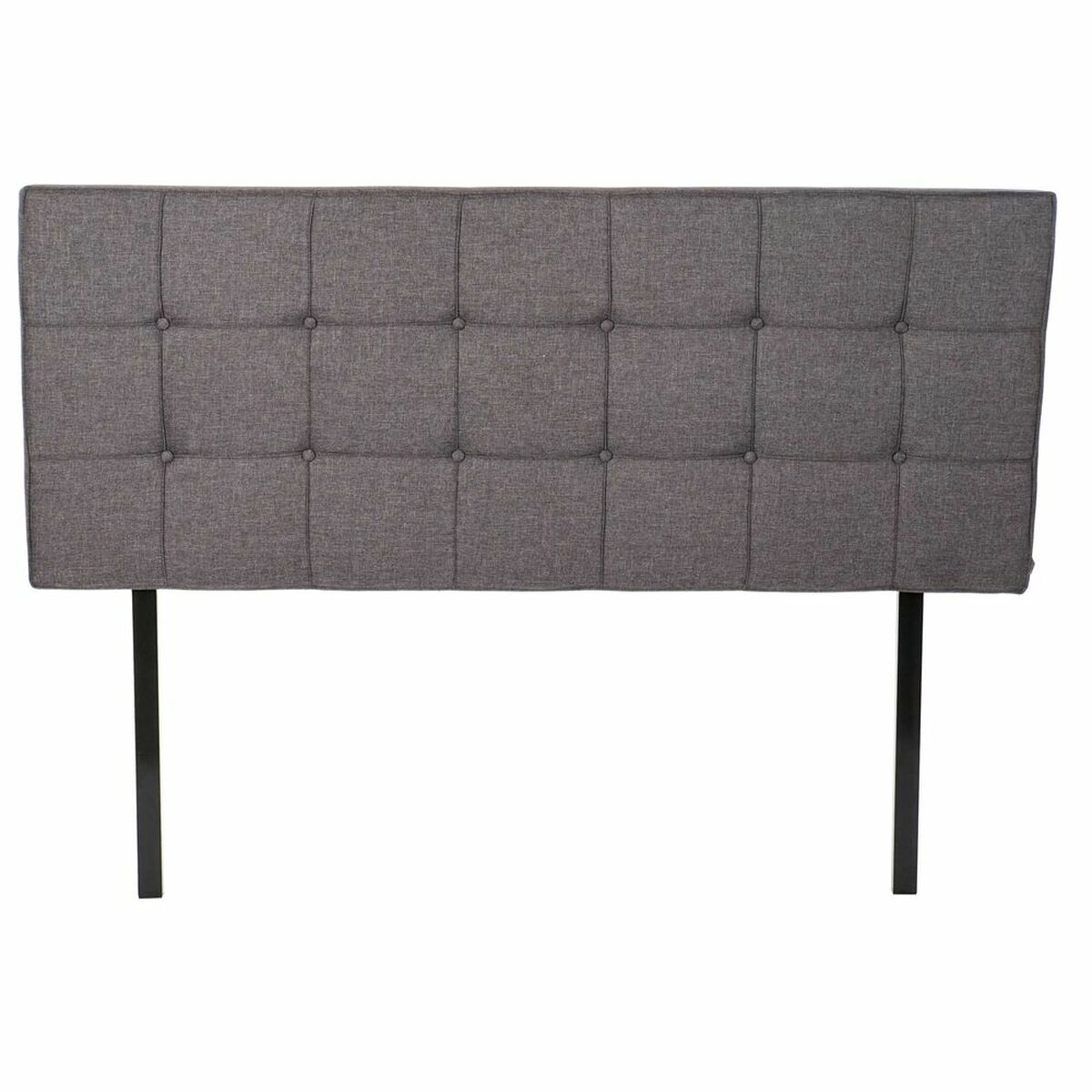 Sänggavel DKD Home Decor Grå Gummiträ 160 x 7 x 65 cm - 2