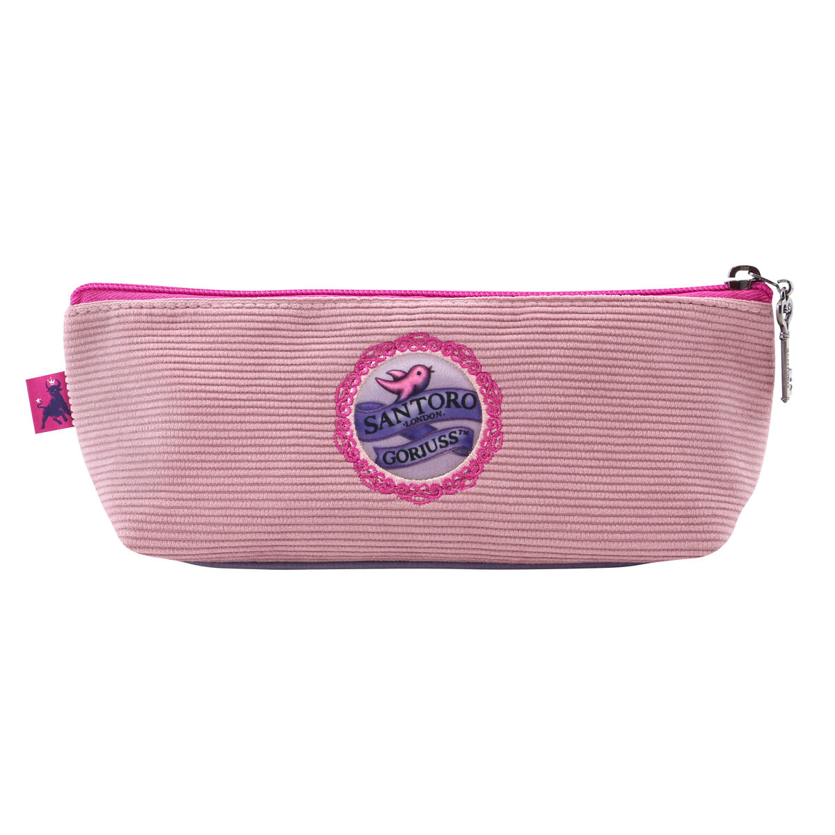 Skolväska Gorjuss Cheshire cat Rosa Purpur (22.3 x 8.8 x 5.7 cm) - 4