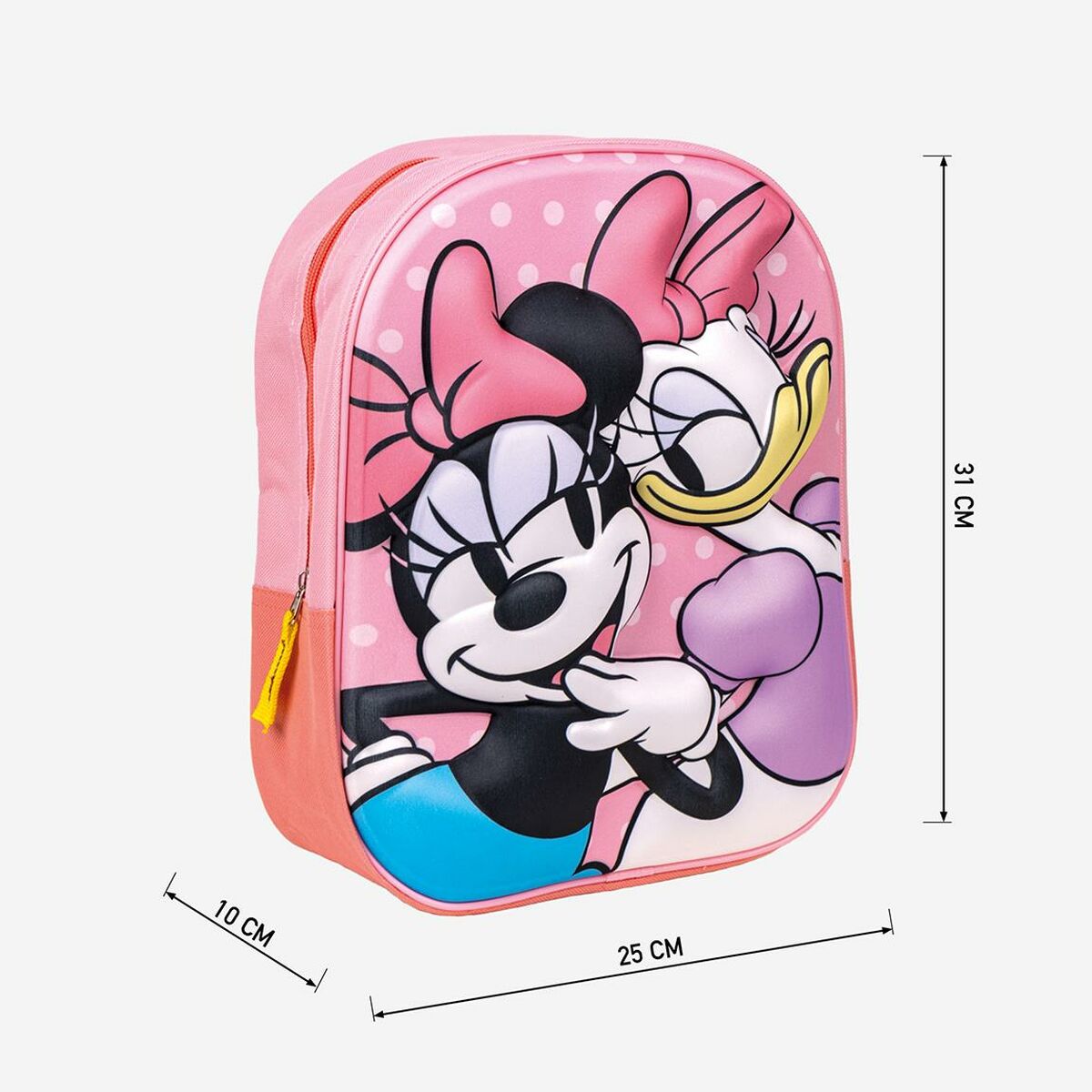 Skolryggsäck Minnie Mouse Rosa 25 x 31 x 10 cm - 6