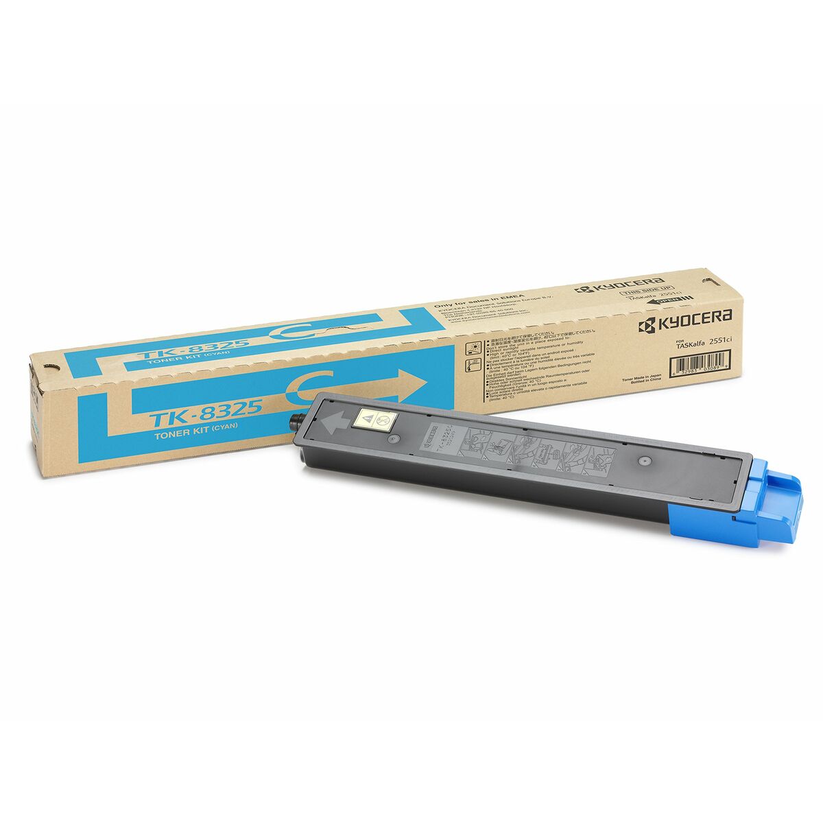 Toner Kyocera TK-8325C Svart Turkos - 3