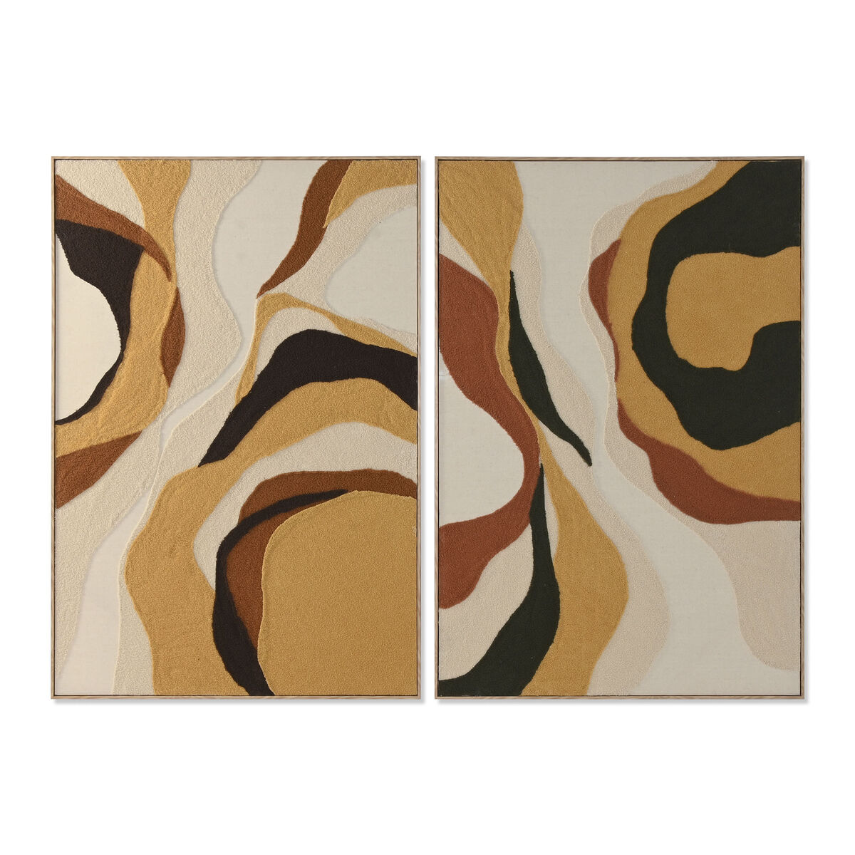 Kanvas Home ESPRIT polystyren Kanvas 102 x 4,5 x 152 cm