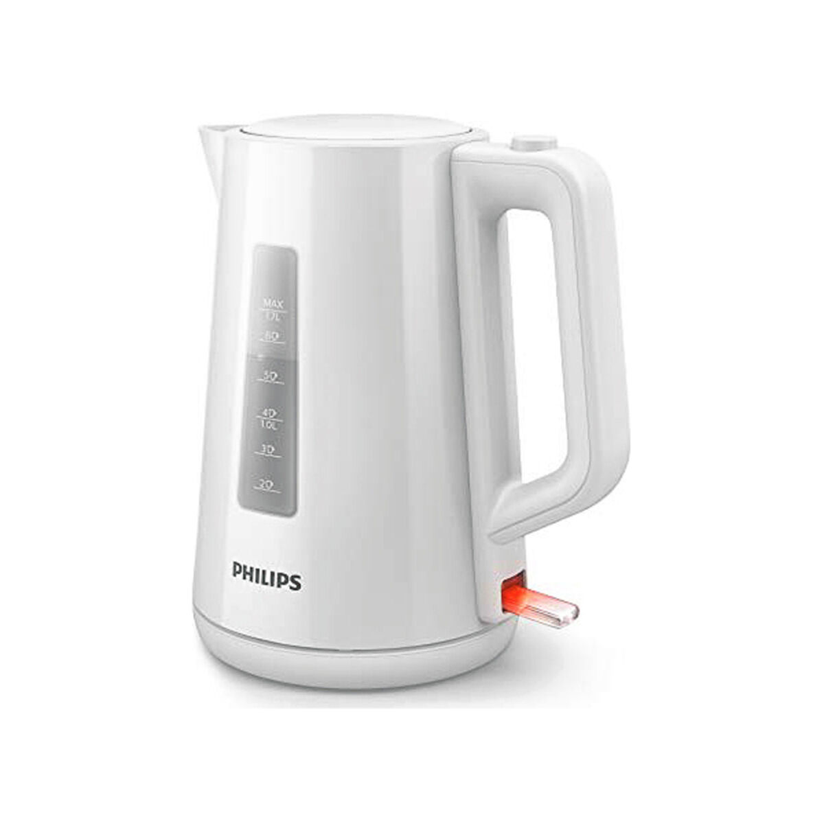 Vattenkokare Philips HD9318/00 1,7 L 2200W Vit Svart Plast 2200 W 1,7 L