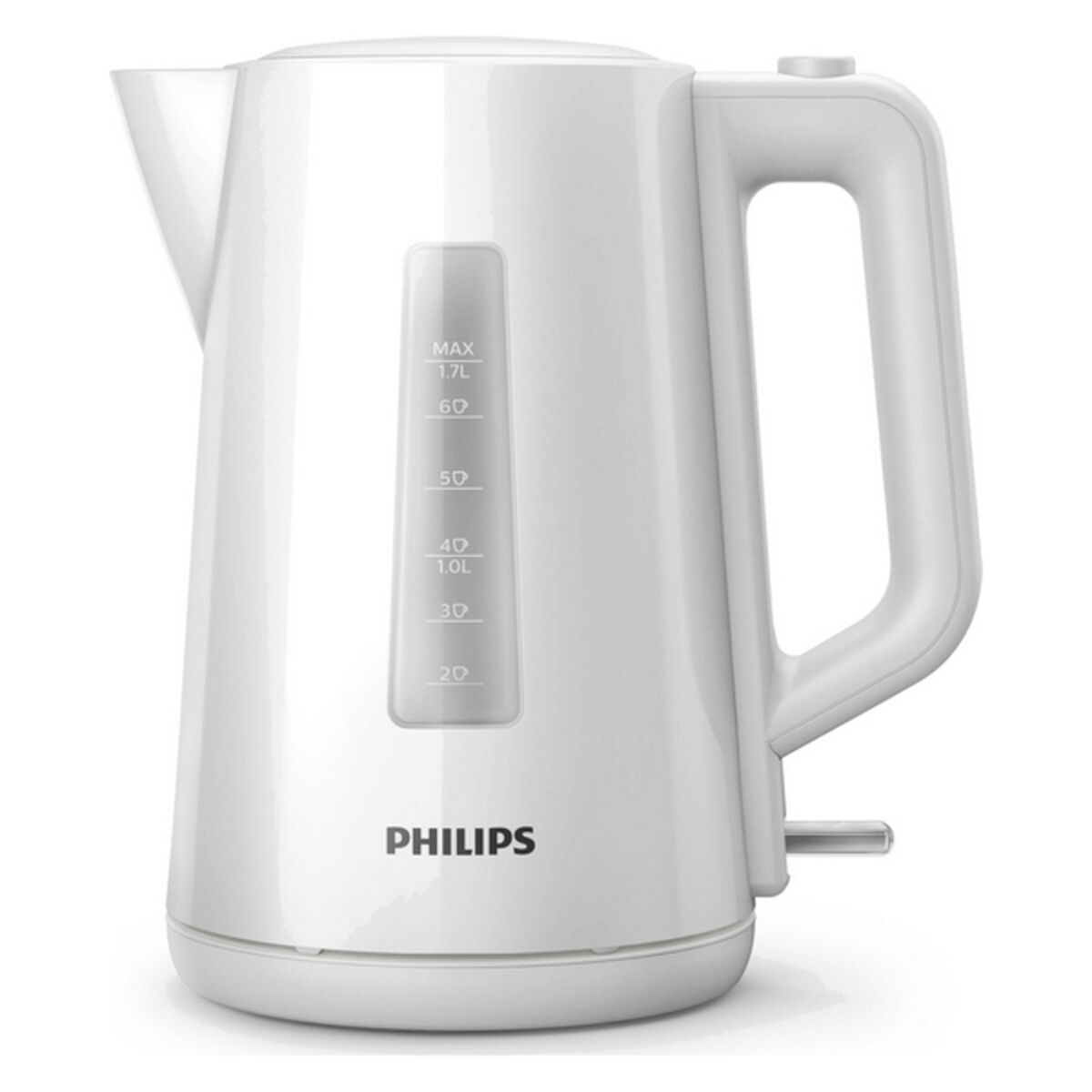 Vattenkokare Philips HD9318/00 1,7 L 2200W Vit Svart Plast 2200 W 1,7 L - 2