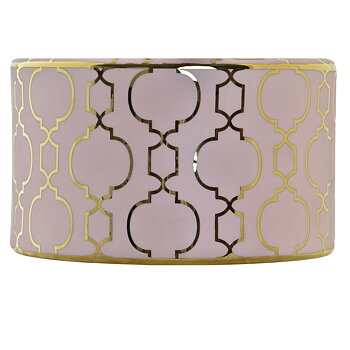 Vas DKD Home Decor Rosa Gyllene Porslin Orientalisk Kromad 18 x 18 x 16 cm