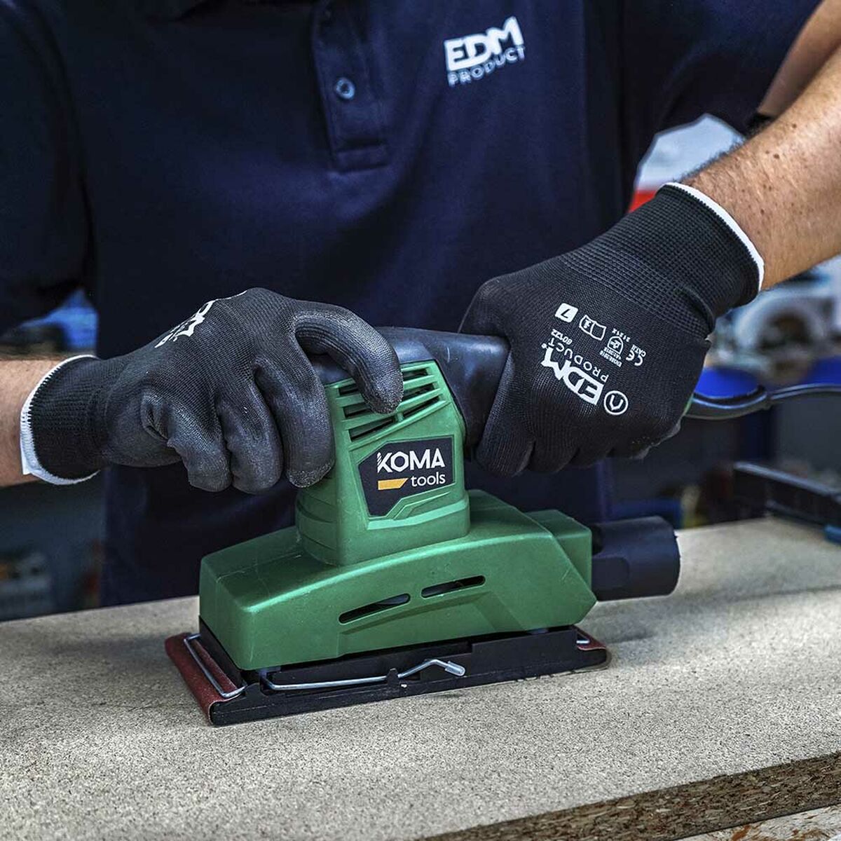 Excenterslip Koma Tools 150 W - 8