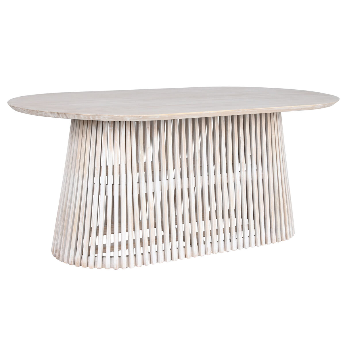 Matsalsbord Home ESPRIT Vit mindi-trä 180 x 100 x 75 cm - 2