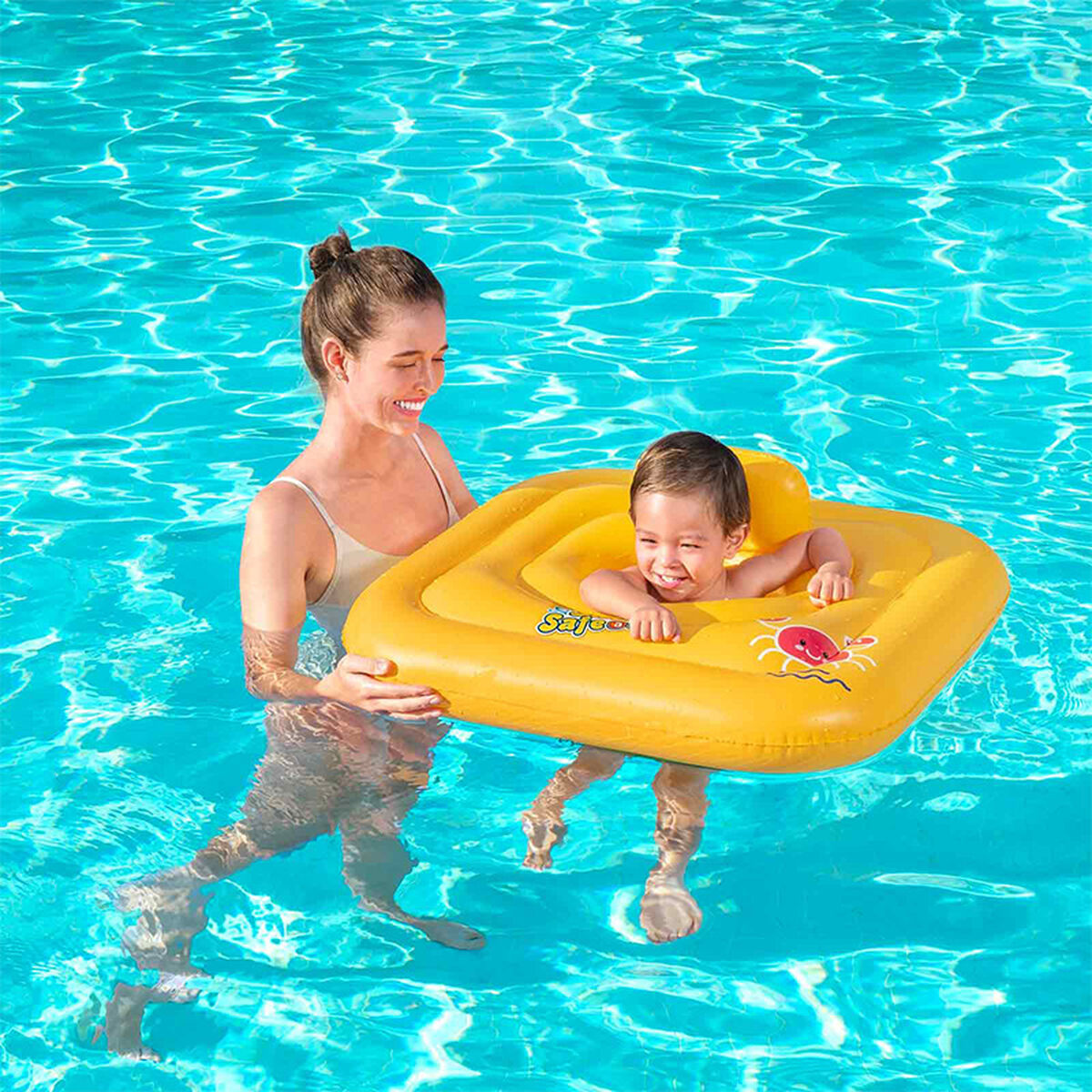 Bestway Uppblåsbar Säkerhetsväst för Bebis 51x46 cm +3 till 6 År Strand och Pool 32034 - 3
