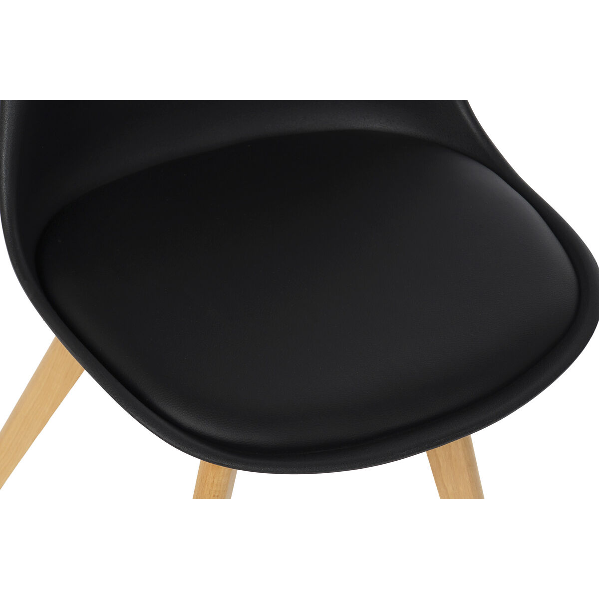 Stol DKD Home Decor Svart 48 x 55 x 83 cm - 3