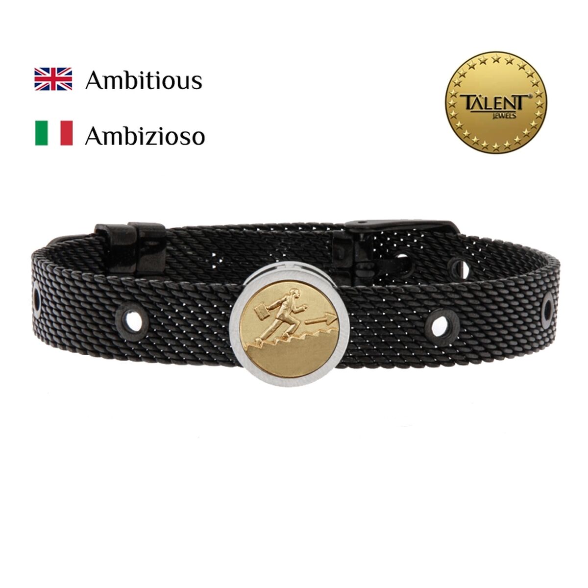 Unisexarmband Ambitious Talent Jewels TJA-5-02-01-2-235 Svart - 2