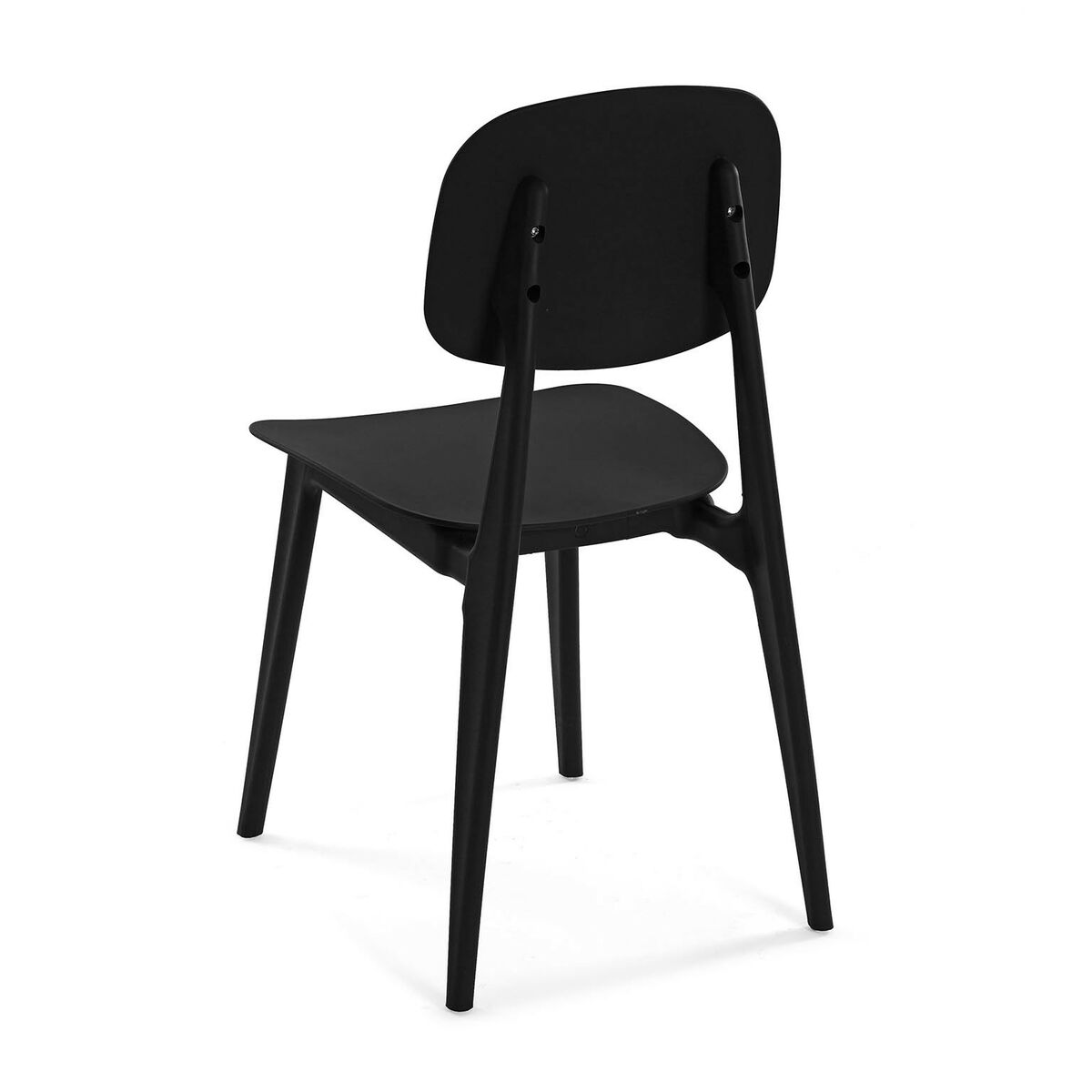 Stol Versa Svart 39,5 x 80 x 41,5 cm (4 antal) - 4