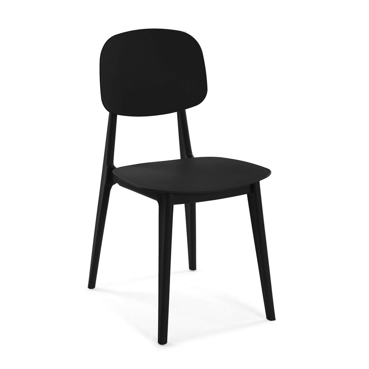 Stol Versa Svart 39,5 x 80 x 41,5 cm (4 antal) - 2