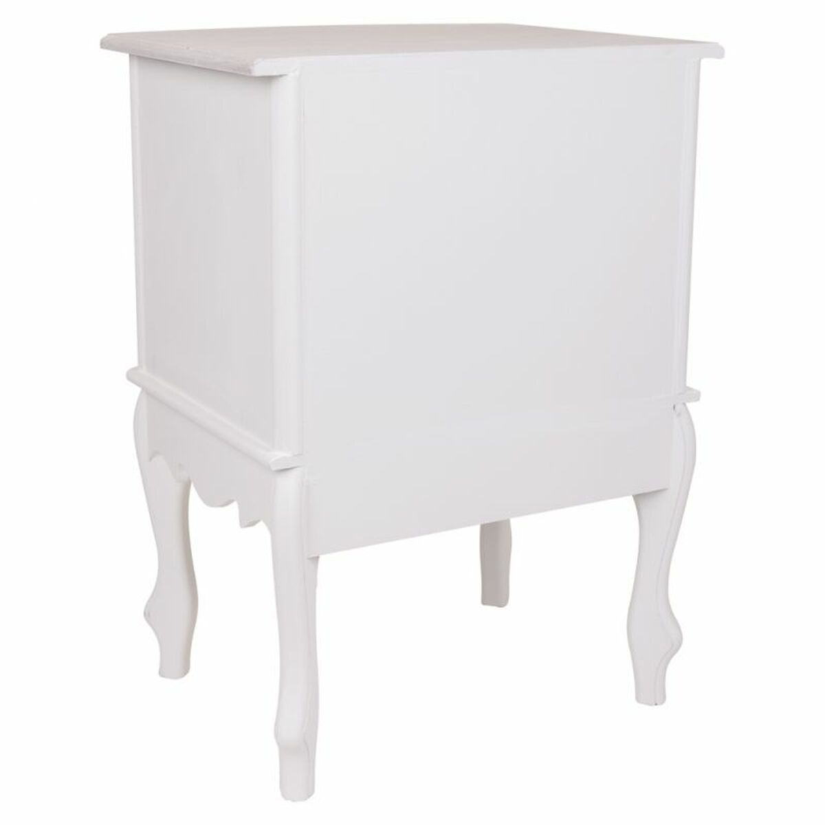 Nattduksbord Alexandra House Living Vit 34 x 57 x 42 cm - 6