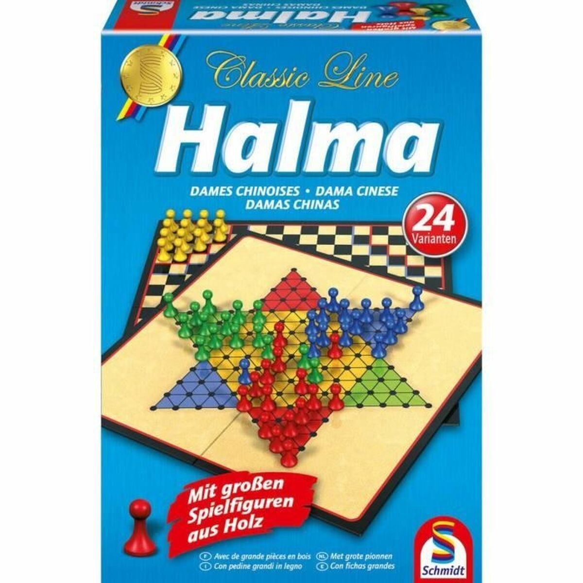 Sällskapsspel Damas chinas (1000 Delar)
