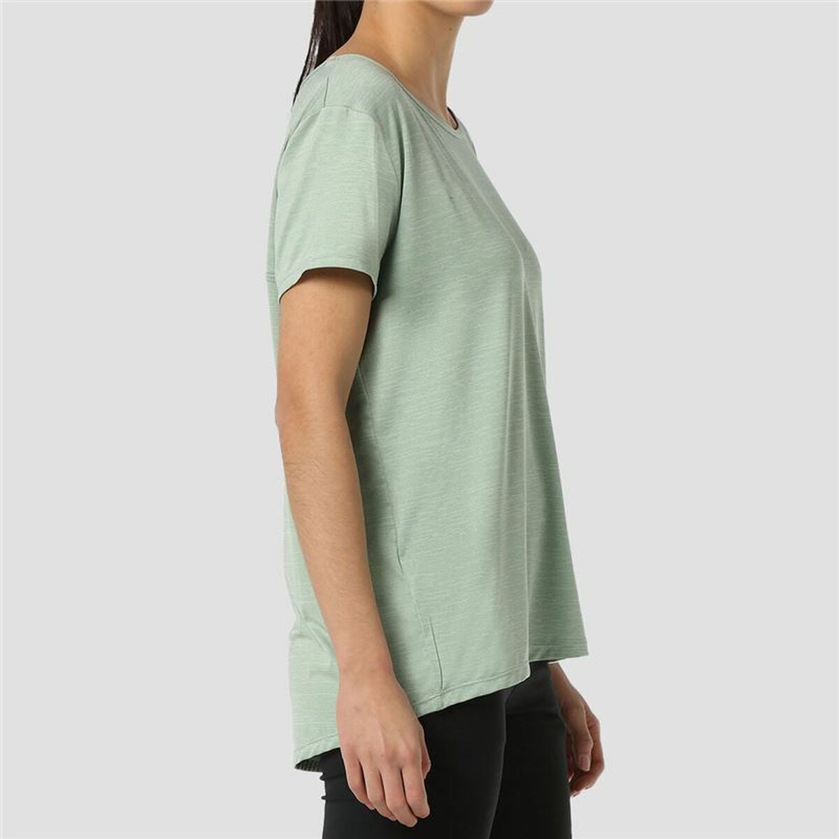 T-shirt med kortärm Dam +8000 Acacia Blå - 3