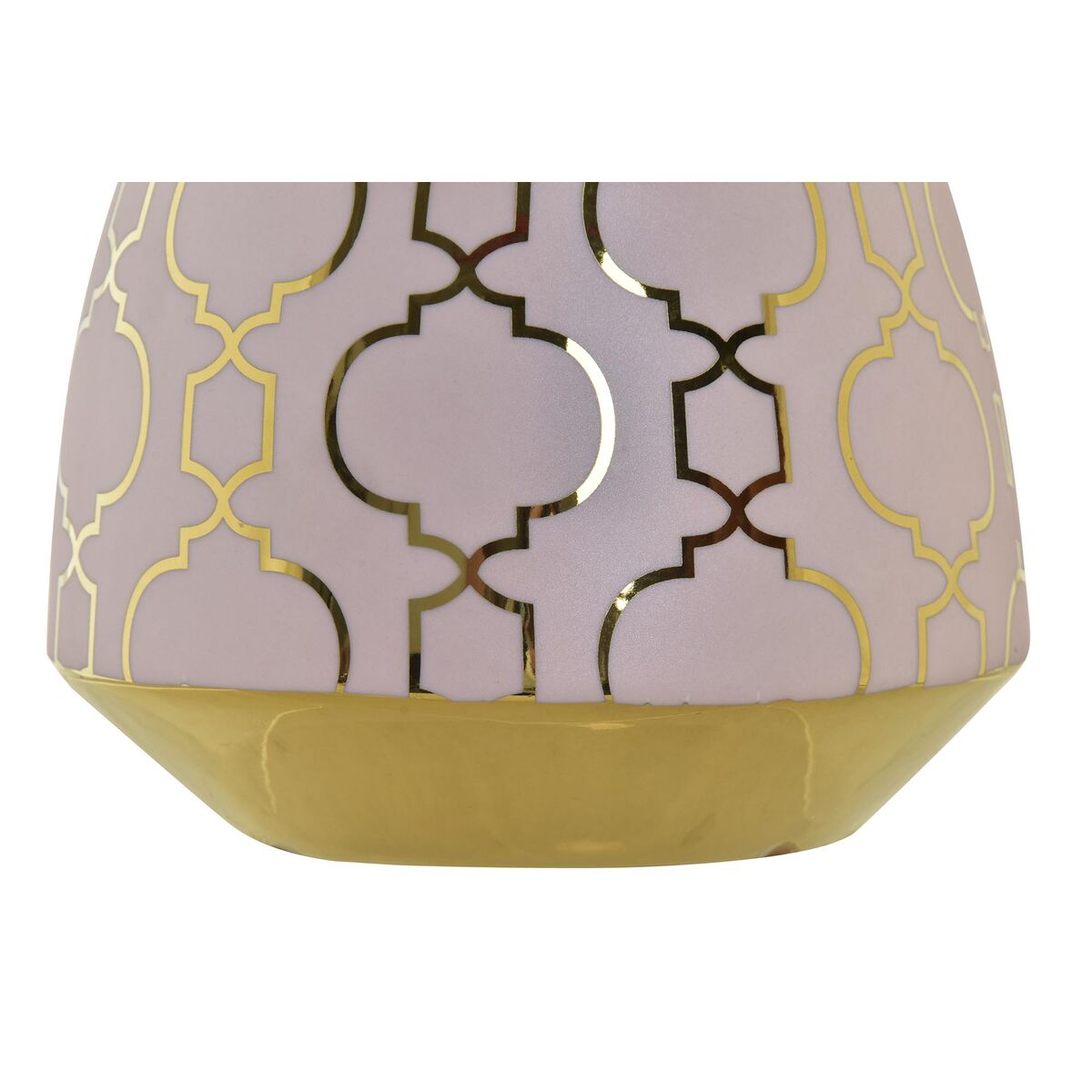 Vas DKD Home Decor Porslin Rosa Gyllene Orientalisk Kromad 16 x 16 x 18 cm - 5
