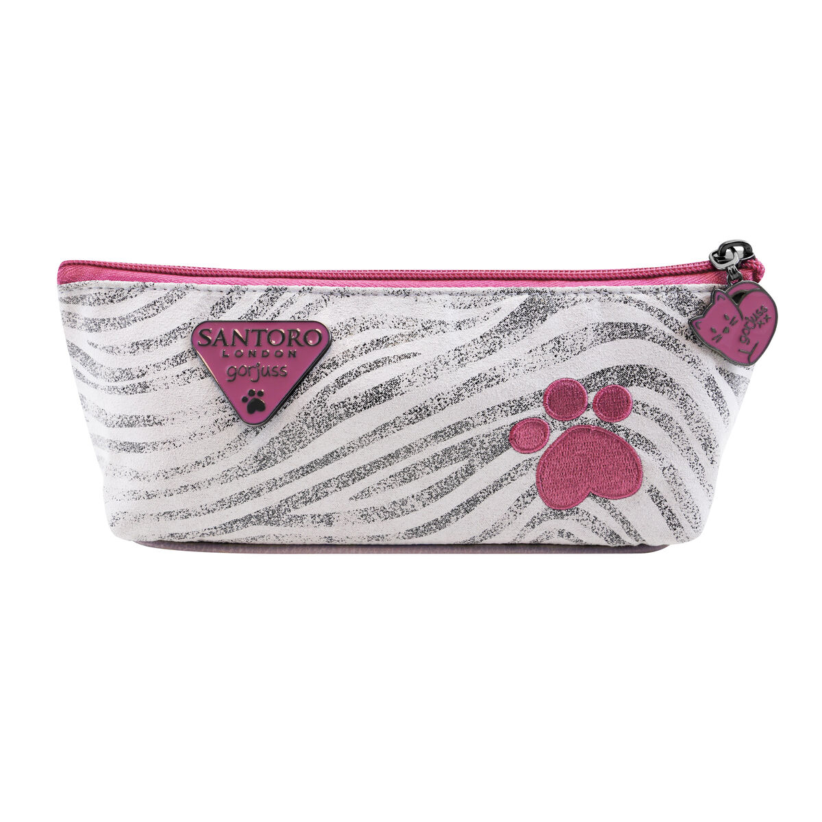 Skolväska Gorjuss Ruby wild Grå (22.3 x 8.8 x 5.7 cm) - 2