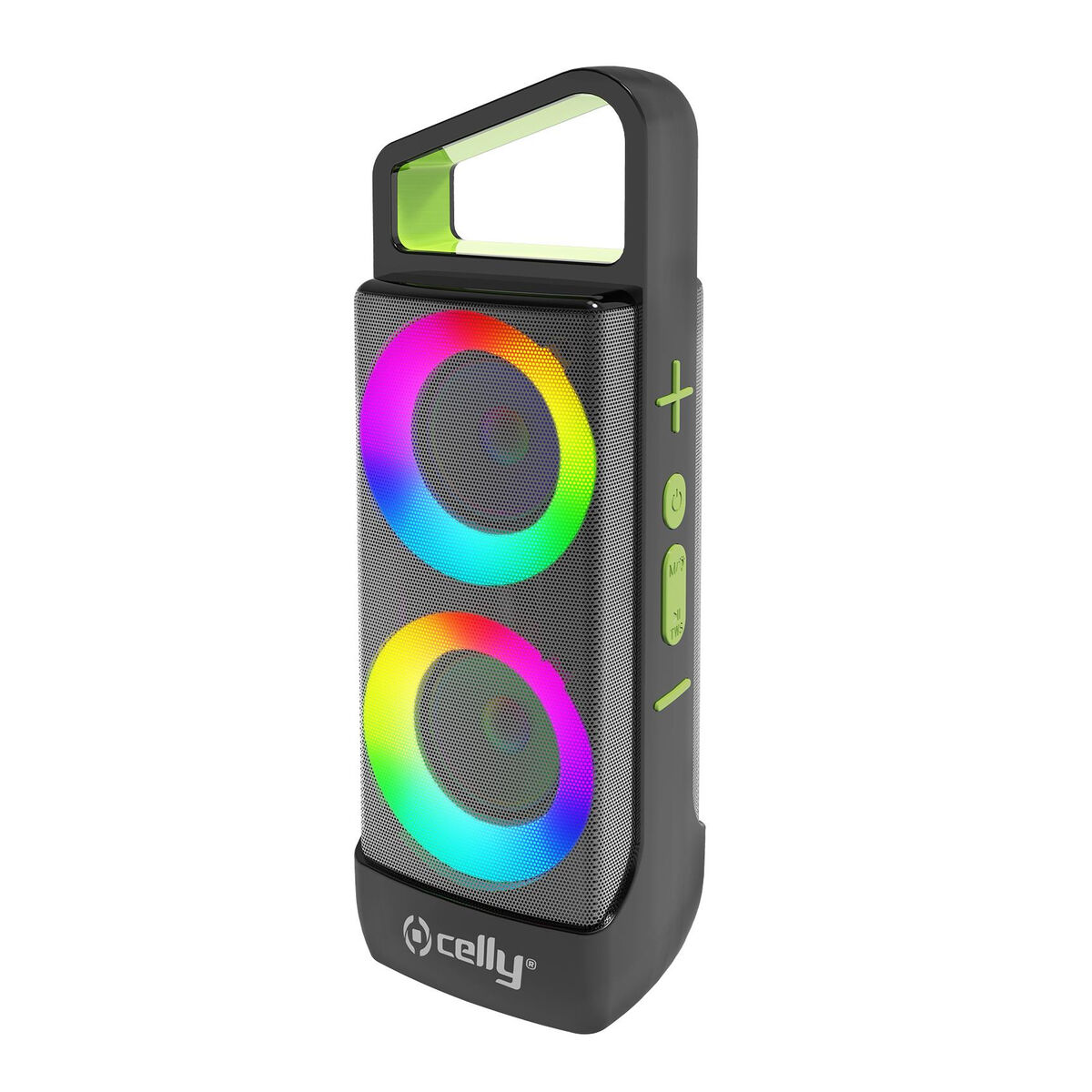 Bärbar Bluetooth Högtalare Celly GROOVERGBBK Svart - 2