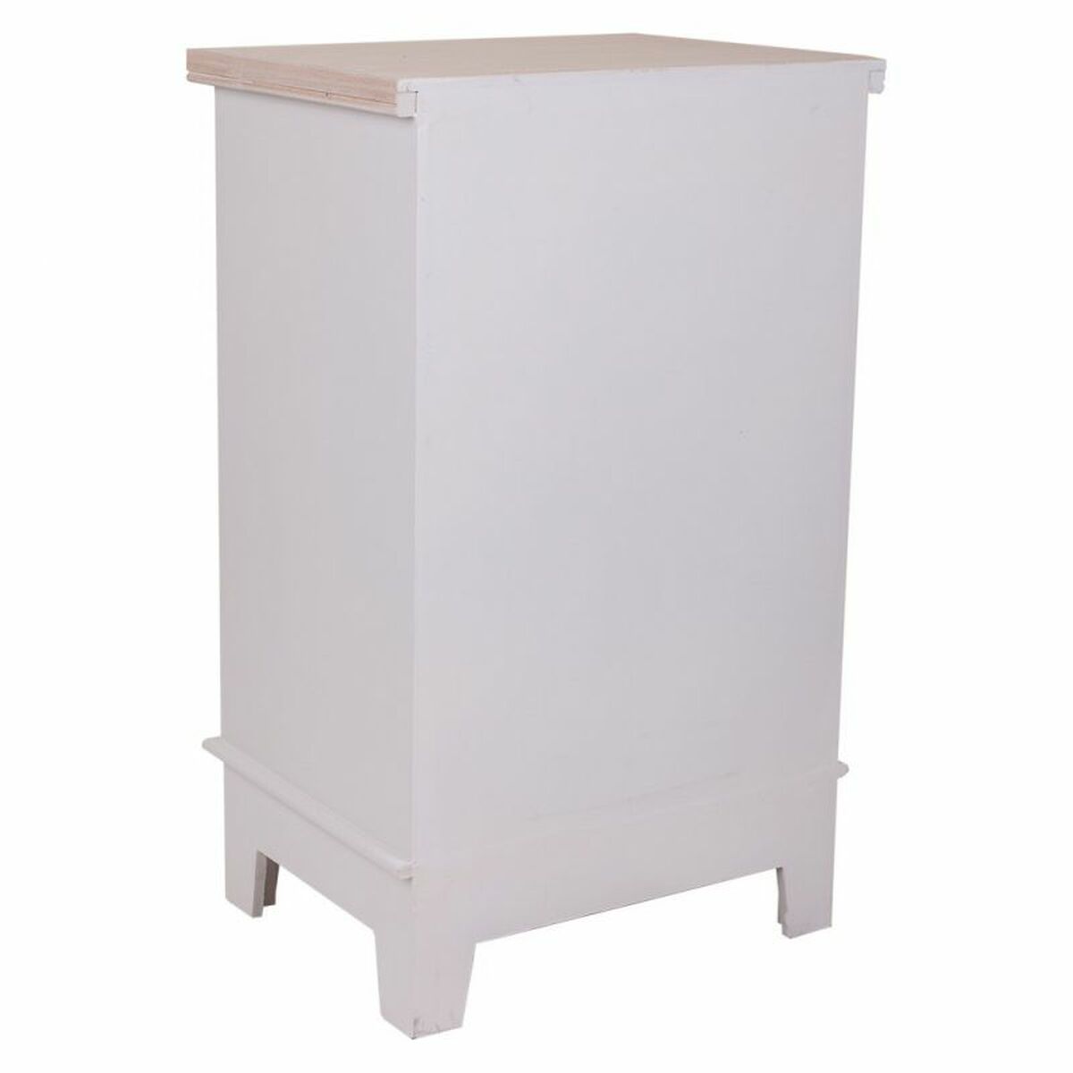 Nattduksbord Alexandra House Living Vit 30 x 64 x 40 cm - 6