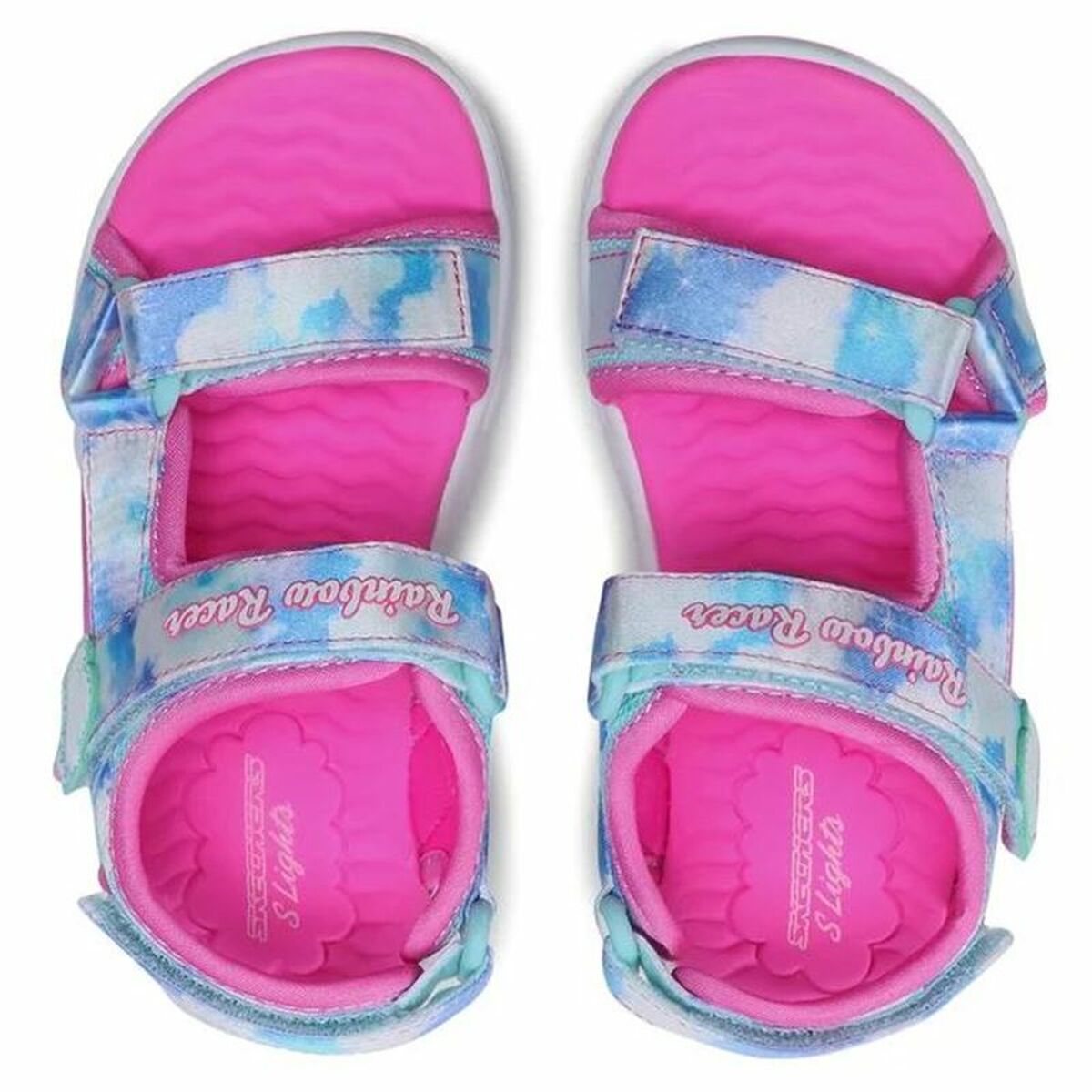 Sandaler till barn Skechers Rainbow Racer Rosa - 3