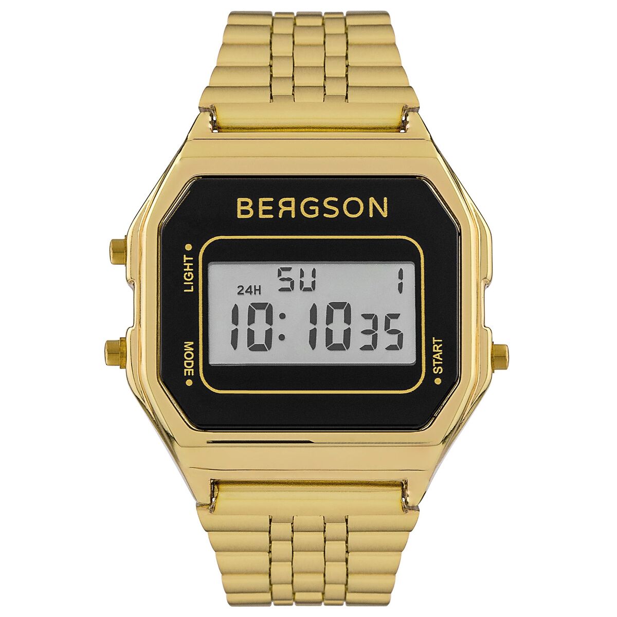 Unisexklocka Bergson BGW8159U3 Svart (Ø 34 mm)