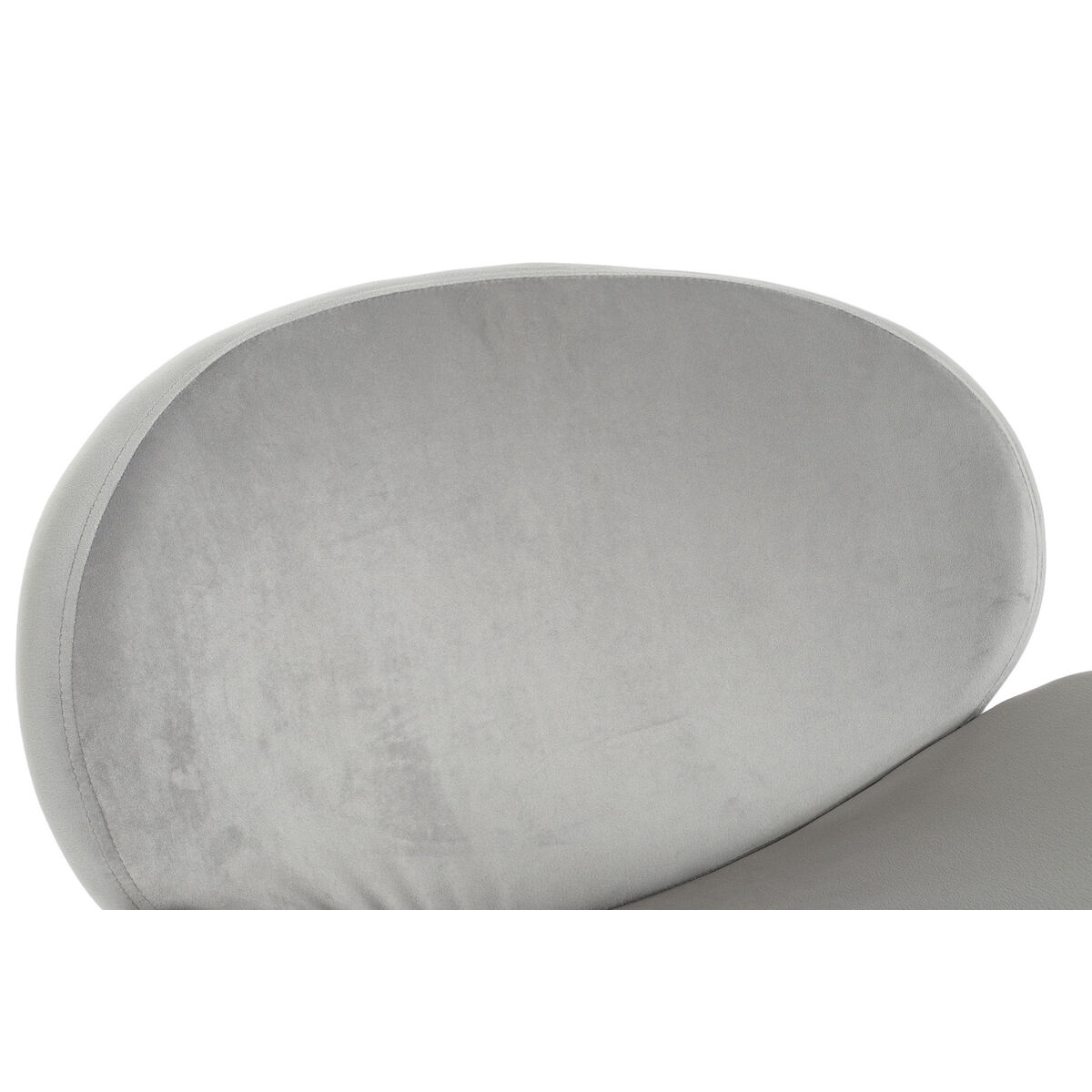 Stol DKD Home Decor Gyllene Ljusgrå 62 x 58 x 73 cm - 2