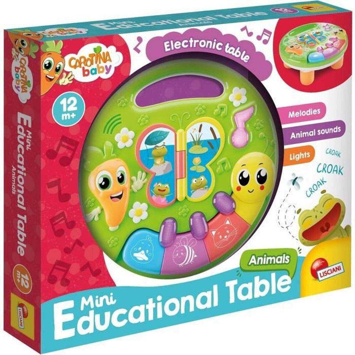 Utbildningsspel Lisciani Giochi Animals