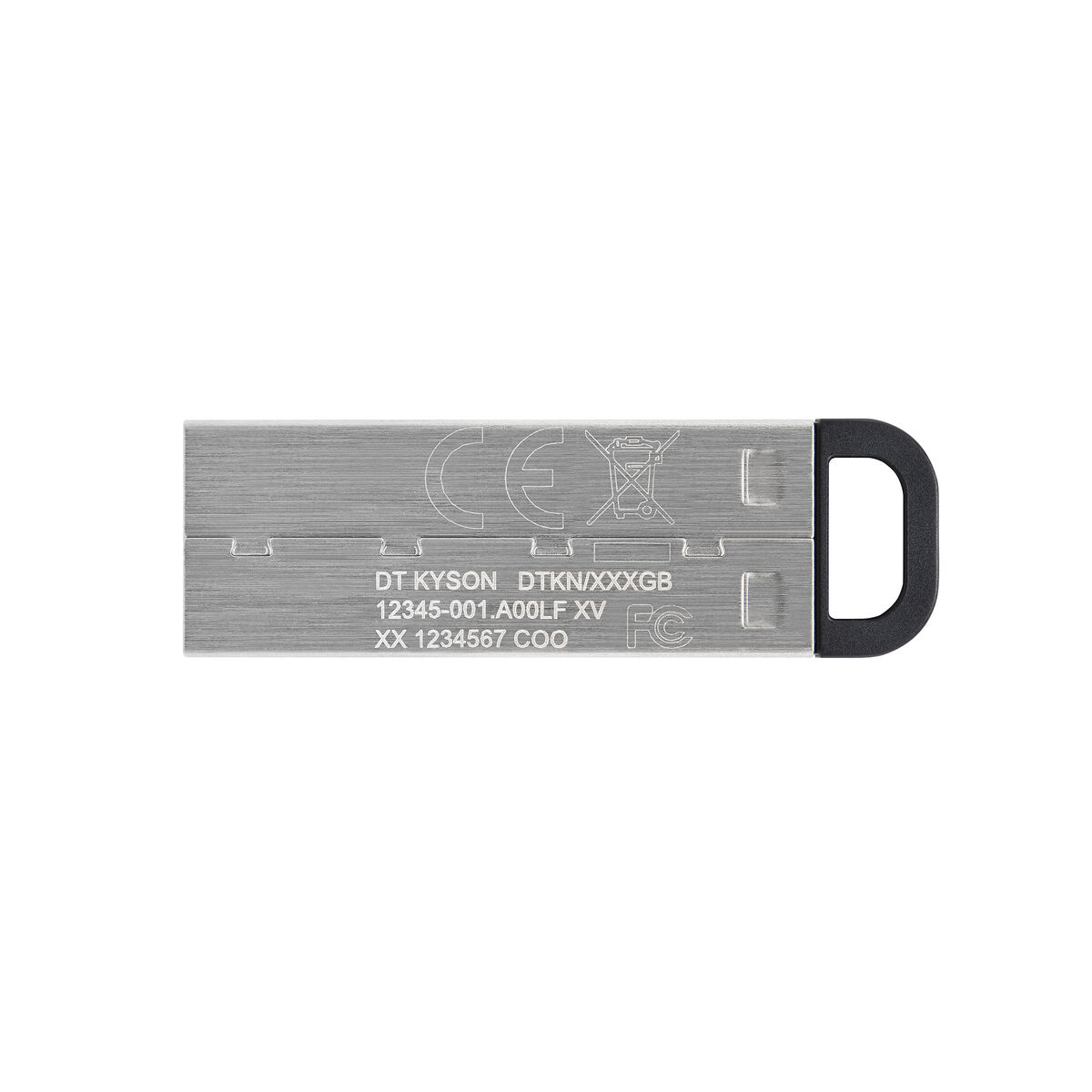 USB-minne Kingston DTKN/512GB Silvrig 512 GB (1 antal) - 2