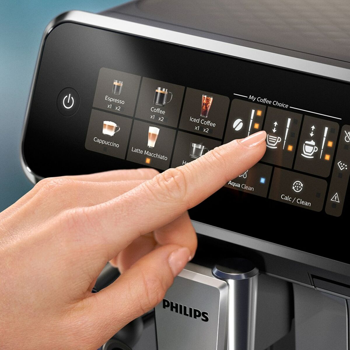 Superautomatisk kaffebryggare Philips EP3347/90 Svart Krom 1500 W 230 W 15 bar 275 g 1,8 L - 2