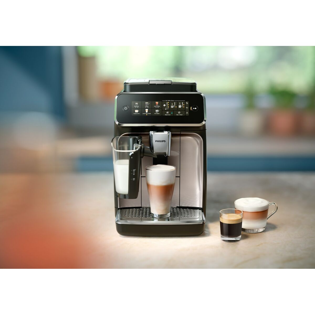 Superautomatisk kaffebryggare Philips EP3347/90 Svart Krom 1500 W 230 W 15 bar 275 g 1,8 L - 3