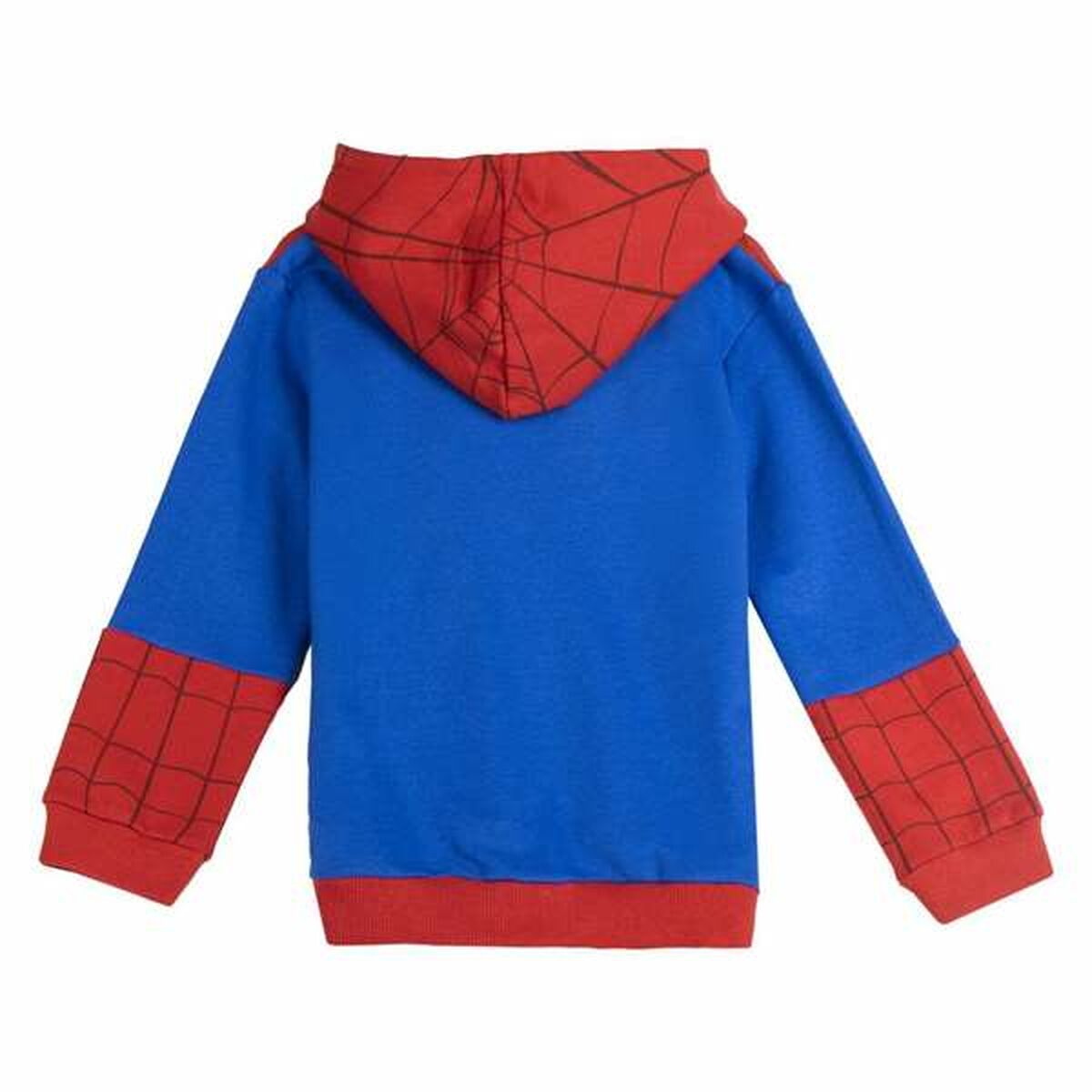 Tröja med huva Unisex Spider-Man Röd - 3