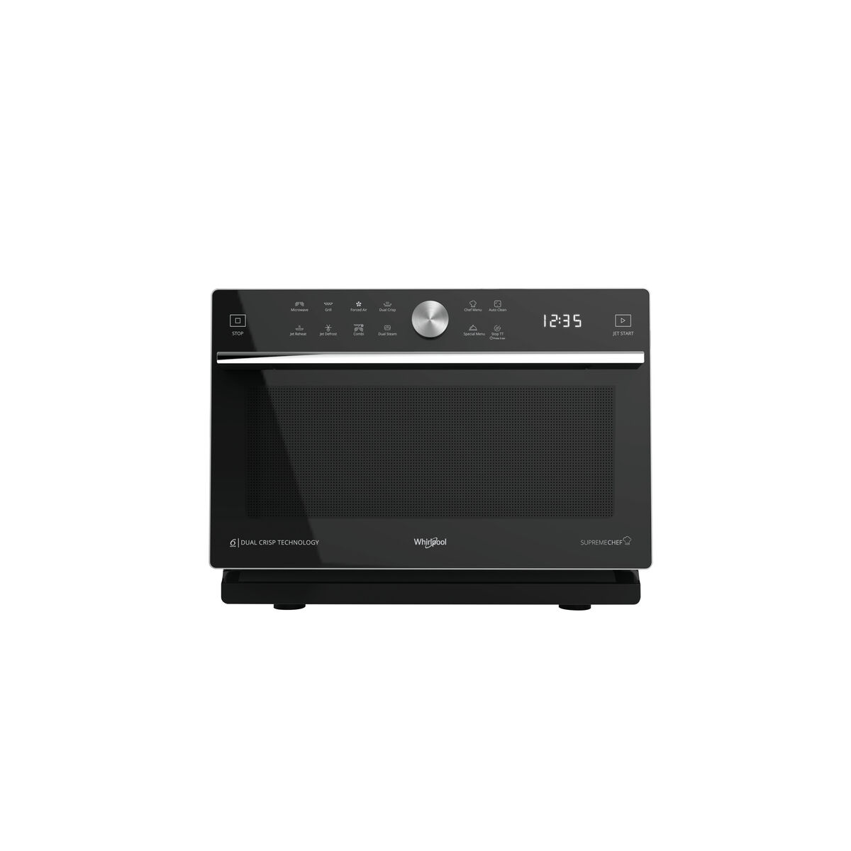 Mikrovågsugn med Grill Whirlpool Corporation MWSC933SB   33L Svart 900 W