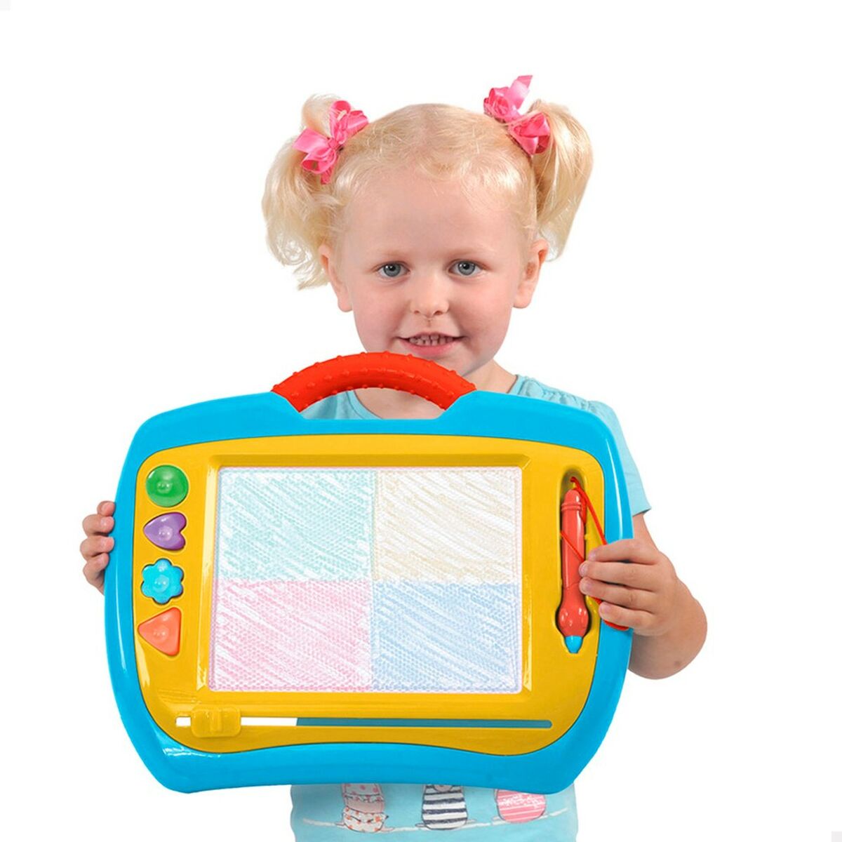 Magisk Svart Tavla PlayGo Plast 35 x 30 x 4 cm (6 antal) - 4