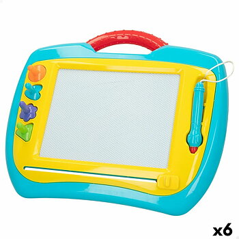 Magisk Svart Tavla PlayGo Plast 35 x 30 x 4 cm (6 antal)